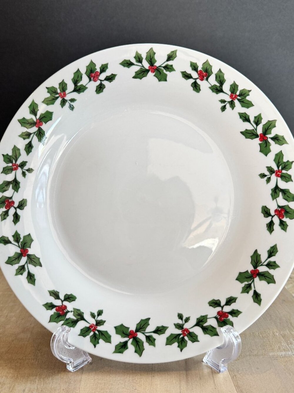 Royal Norfolk Christmas Holly Berry Dinner Plate/Replacement